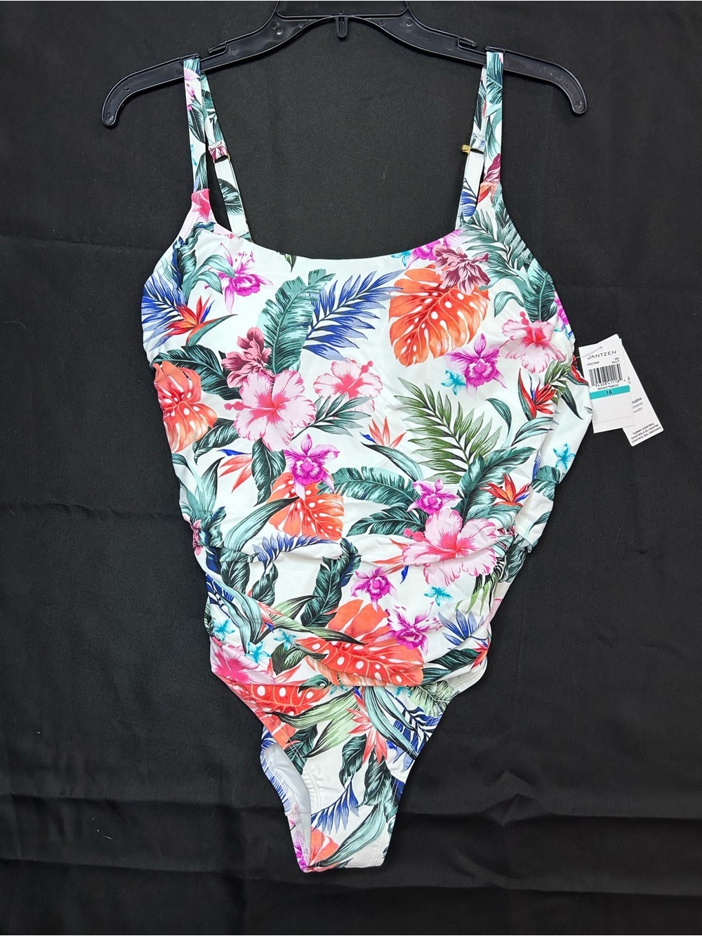 Jantzen Women's NWT Hawaiian Print One-Piece Swimsuit (0326)